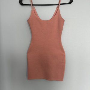 REVAMPED Pink Bodycon Mini Dress
